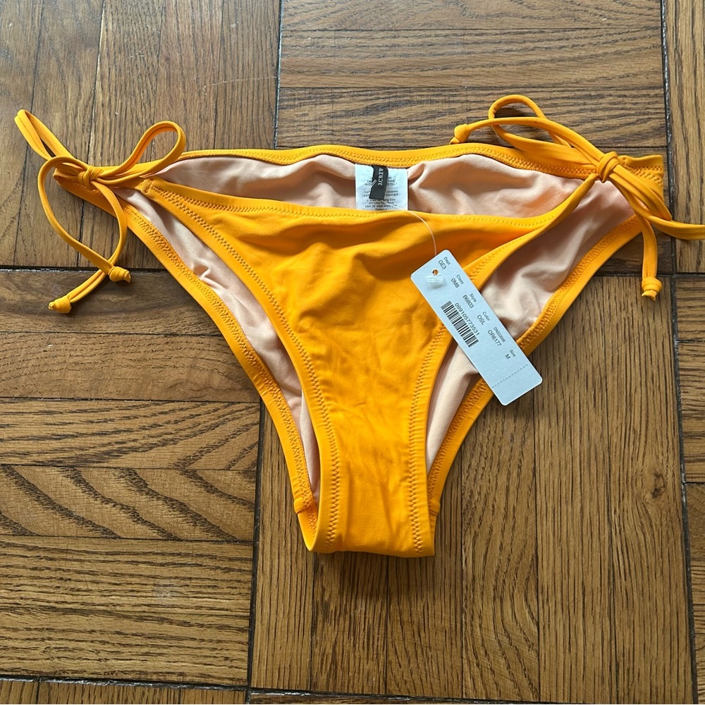 Jcrew string bikini bottom size medium
